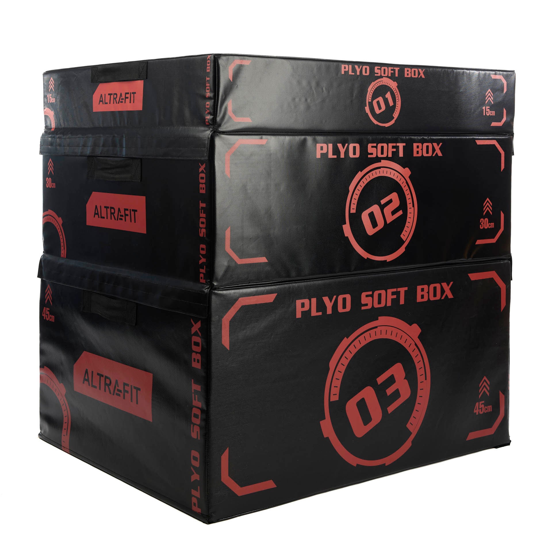 Altrafit Plyo Box Set 3 Piece 15cm 30cm 45cm