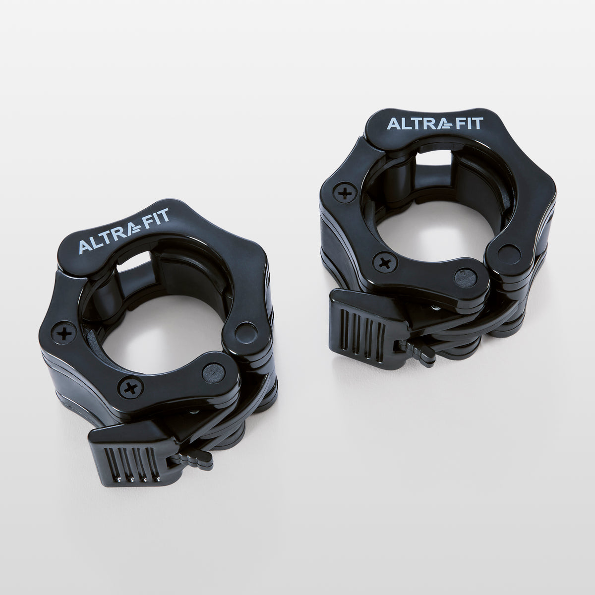 Altrafit Olympic Collars/Clips Quick Lock Clamp 50mm Pair Black