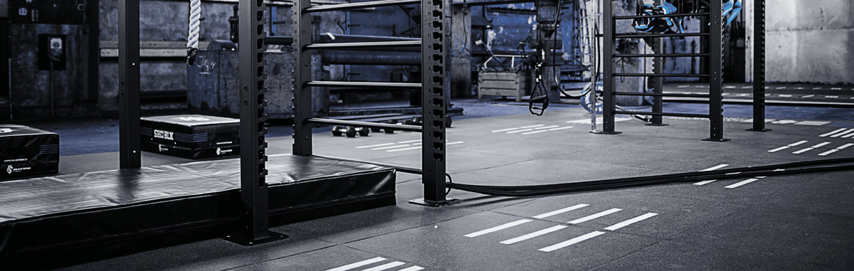 Altra Connect tiles installed in a gym