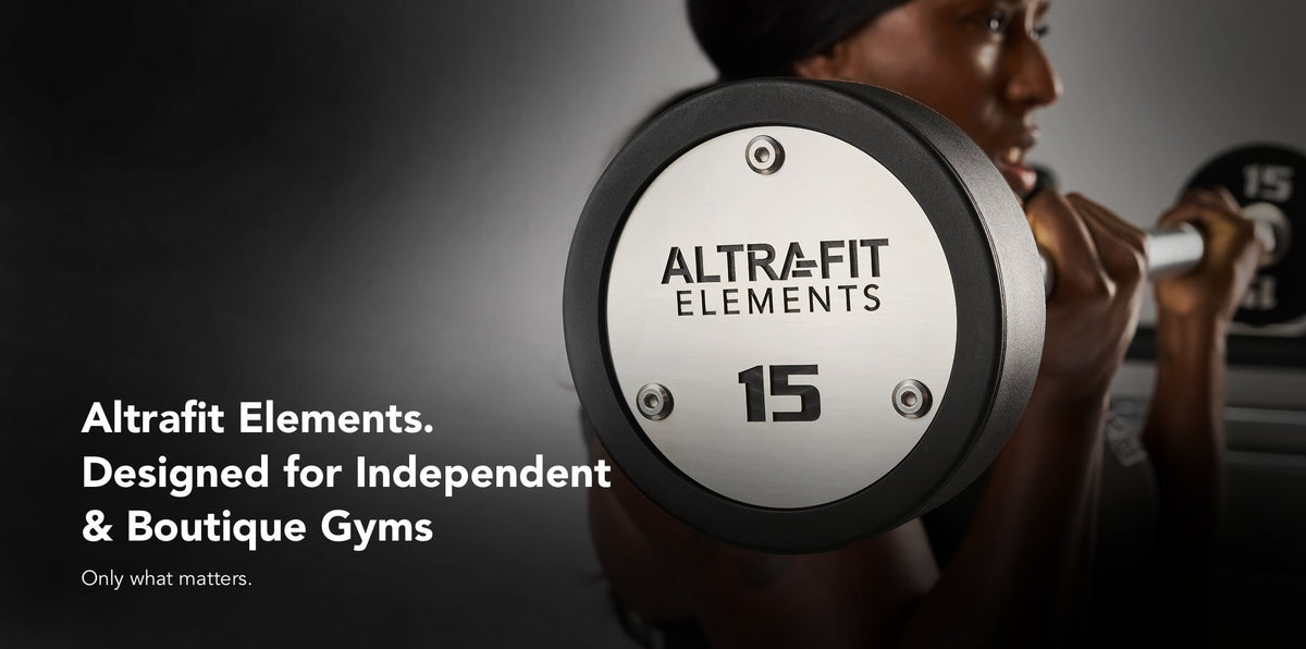 Altrafit Elements: designed for independent and boutique gyms. Only what matters.