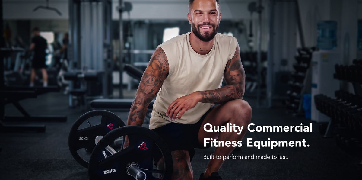Quality commercial fitness equipment. Built to perform and made to last.